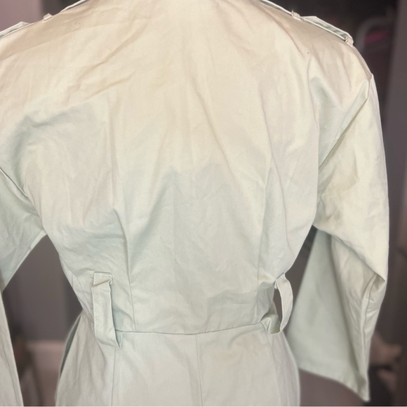 VINTAGE LERNER! Polyester Military Style Dress - Picture 3 of 6